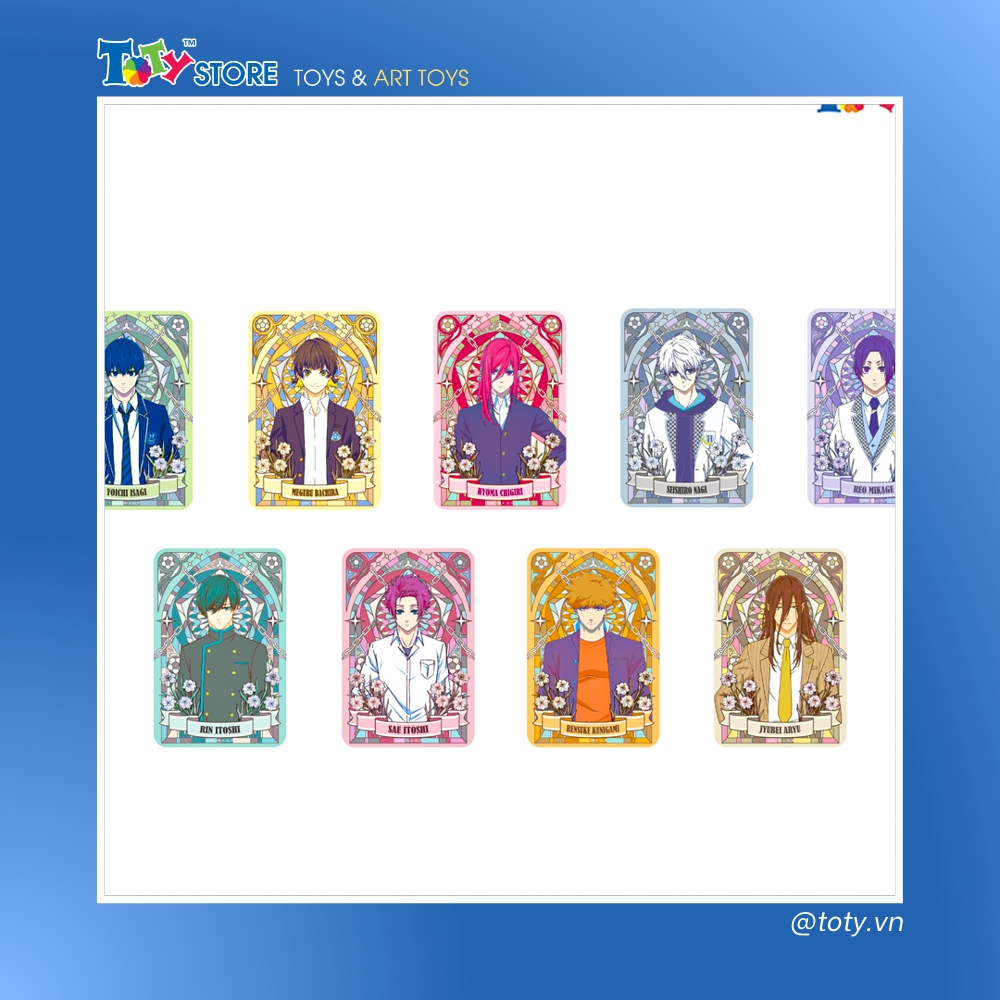 [CHÍNH HÃNG] Huy hiệu Blue Lock - Stained Window - NB14