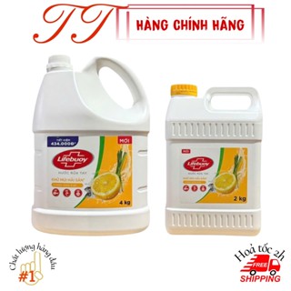 Nước Rửa Tay Lifebuoy Mẫu Mới Chuyên Khử Mùi Hải Sản Can 2kg,4kg.