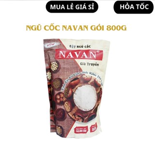 Ngũ cốc navan 7 vị đậu date mới giúp tăng cân giảm cân lợi sữa sau sinh