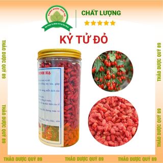  Kỉ tử đỏ Ninh Hạ 5a sấy khô loại 1 hạt to đều không bết dính lưn thông khí huyết đẹp da dưỡng nhan 