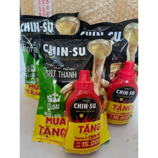 Mua 1 Tặng 1 Hạt Nêm Chay Ngọt Thanh Chinsu 400g tặng Tương ớt 250g