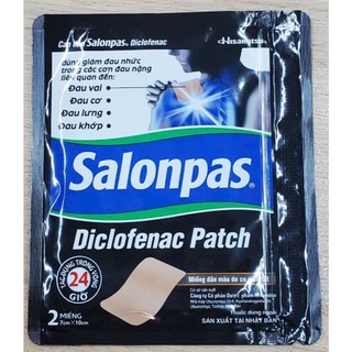 MIẾNG DÁN ĐAU NHỨC SALONPAS DICLOFNAC PATCH
