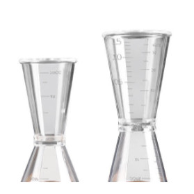 Cốc Đong Định Lượng 2 đầu Jigger (Nhựa/ Inox)