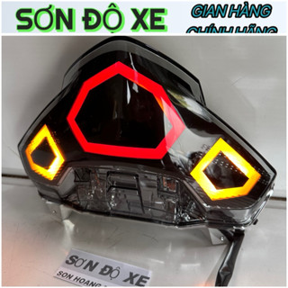  Hậu Vision 2021 Tới 2025 Audi A7 Pro Trắng Vàng Mẫu 3 Ô Siêu Sáng Lắp Đặt Dễ Dàng   Bảo hành Led 12 Tháng   