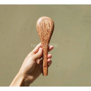 Vá múc cơm gỗ dừa, muỗng xới cơm, vá múc canh