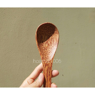 Vá múc cơm gỗ dừa, muỗng xới cơm, vá múc canh