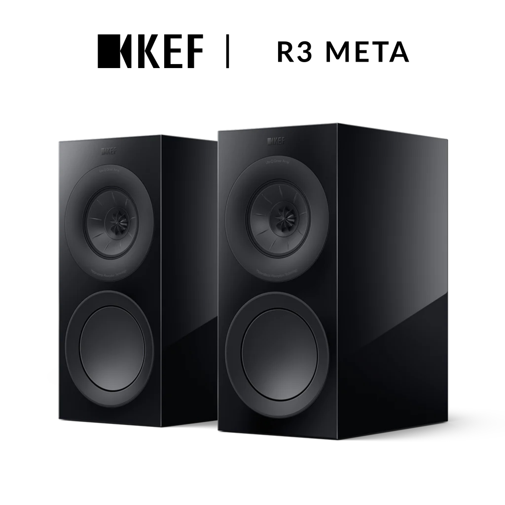 KEF Loa bookshelf KEF R3 Meta - Loa bookshelf 3 chiều - Công nghệ Uni-Q thế hệ 12 tích hợp MAT - Hàn