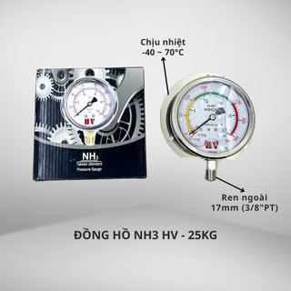 Đồng hồ đo áp suất NH3 Amoniac