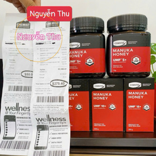  Mật ong manuka comvita 5+ 10+ 15+ 500g 1000g - 1kg úc comvita UMF 5+ umf 10+ manuka honey 
