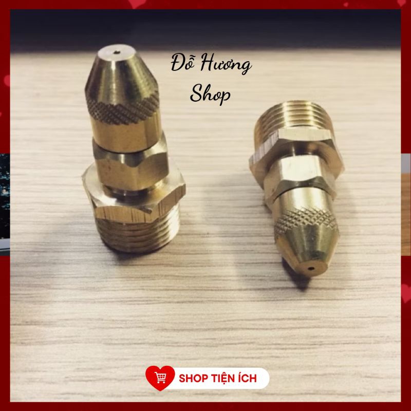 Béc phun sương đồng chân ren 21( Số lượng:1 cái)