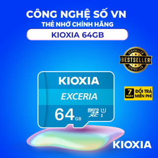 Thẻ nhớ camera, điện thoại Kioxia 256GB/128GB/64GB/32GB  đọc 100MB/s - Chính Hãng BH 5 Năm