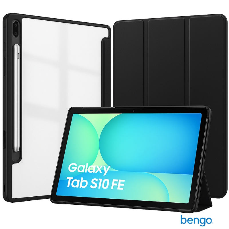 Bao da mặt lưng trong suốt Galaxy Tab S10 FE+/S10+/S10 Ultra/S10 FE/S9/S9FE/S9+/S9FE+/S9 Ultra/A9/A9