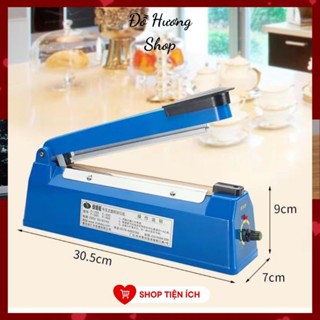  Máy Hàn Miệng Túi Nilon Túi Zip Tặng Kèm 1 Dây Nhiệt. Máy Dập Tay PFS 200 300 Bảo Quản Thực Phẩm 