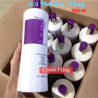  Dầu Gội Tím Fanola No Yellow Gội Khử Ánh Vàng Gội Giữ Màu Cho Tóc Tẩy Nhuộm Màu Thời Trang  Chính Hãng  1000ml 