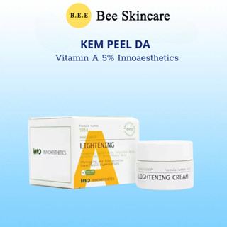 Kem Peel Inno Vitamin A 5% Innoaesthetics tái tạo đều màu da, giảm mụn, giảm thâm Inno Lightening Bee Skincare