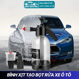 Bình Xịt Tạo Bọt Rửa Xe Ô Tô Xe Máy 2000ML, Bình Phun Bọt Tuyết Bơm Tay Tự Động, Bình Tạo Bọt Rửa Xe, Tưới Hoa Tiện Lợi
