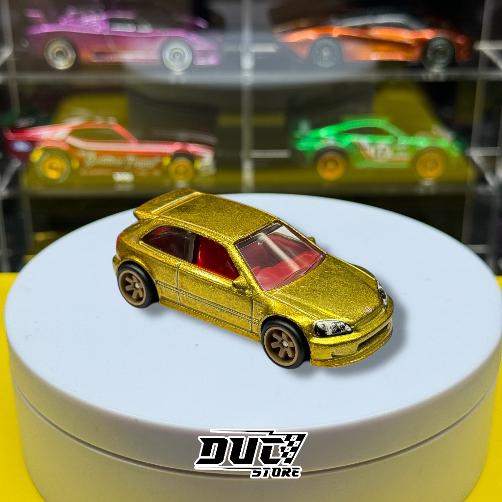 Ducstore Xe mô hình HCY12 Hot Wheels STH Loose 99 Honda Civic Type R (EK9) - F CASE 2022