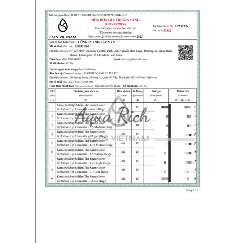 [CHÍNH HÃNG] Che Khuyết Điểm The Saem Cover Perfection Tip Concealer | BigBuy360 - bigbuy360.vn