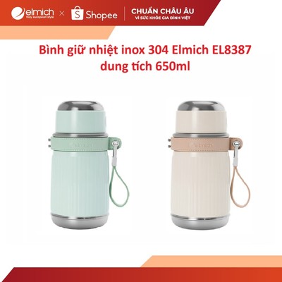 Bình giữ nhiệt inox 304 Elmich EL8387 dung tích 650ml
