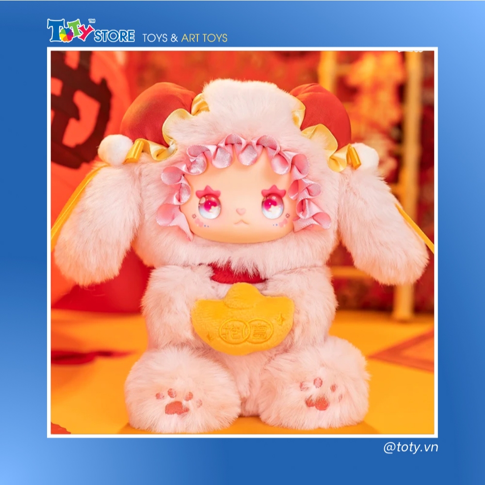 [CHÍNH HÃNG] Mô hình bông LOVELY EMMA - New Year Rabbit (Limited ) - Lucky Emma - RE74
