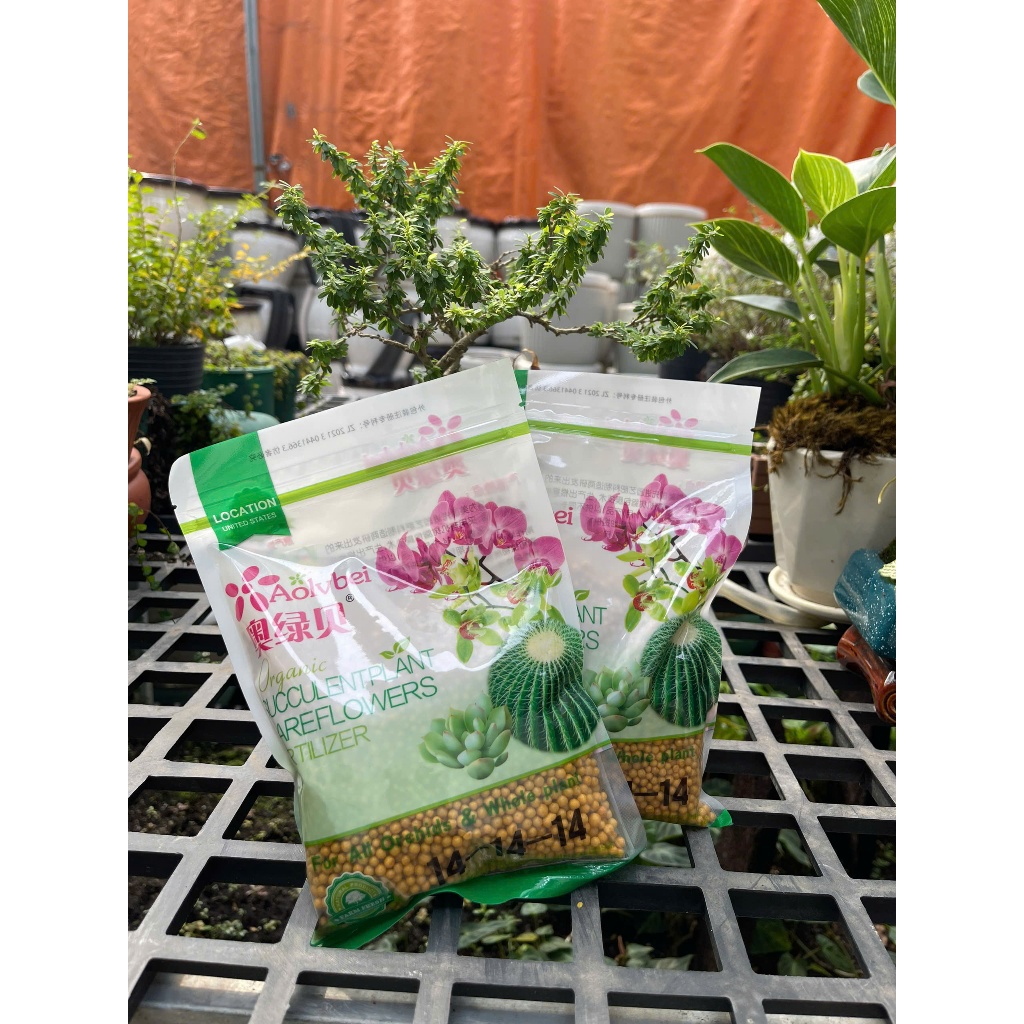 [ MAY ] Phân Vàng Tan Chậm - Phân Béo Loại 14 - 14 - 14 Dùng Cho Xương Rồng - Sen Đá.