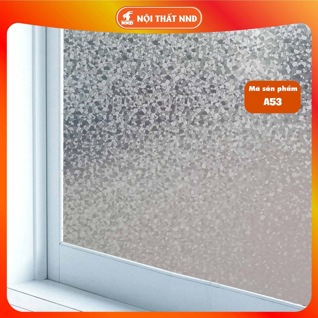 Decal Dán Kính 3D Trang Trí Mã A53 (giá theo mét dài khổ rộng 90cm)