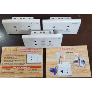 Ổ Cắm Máy Bơm Nước An Toàn - Ổ Cắm Chống Giật Cấp Nguồn 5V Cho Phao Điện