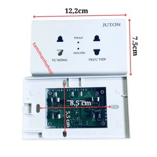 Ổ Cắm Máy Bơm Nước An Toàn - Ổ Cắm Chống Giật Cấp Nguồn 5V Cho Phao Điện