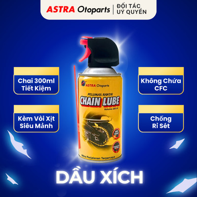 Dầu Xích (Sên) ASPIRA chai 300ml cho xe máy mã 11-CHLB-300