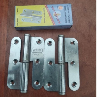 Bản lề cối việt tiệp 08075 bản lề nhỏ dùng cho cửa ô thoáng