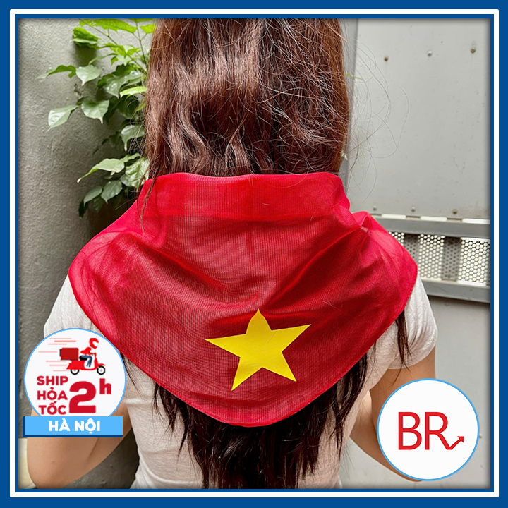 Khăn Quàng Đỏ Sao Vàng Cờ Tổ Quốc Việt Nam-Phụ Kiện Diễn Văn Nghệ 20/11,Trang Trí Sự Kiện, Diễu Hành 02792-1