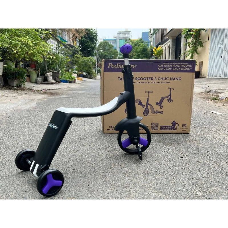 XE TRƯỢT SCOOTER BA BÁNH 3in1 CHO BÉ HKM sữa pediasure