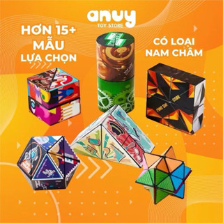  Rubik biến thể Đồ chơi khối lập phương ma thuật Magic Cube - Rubik 3D thay đổi hình dáng Phát triển trí não cho bé 