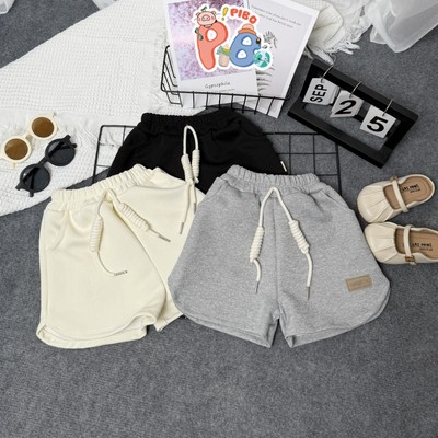 Quần Short Bé Gái Vải Nỉ 2 Da Chất Lượng Cao, Form Cực Yêu SIMEEFA, Quần Short Bé Gái- PiBo Store-QSN-T2