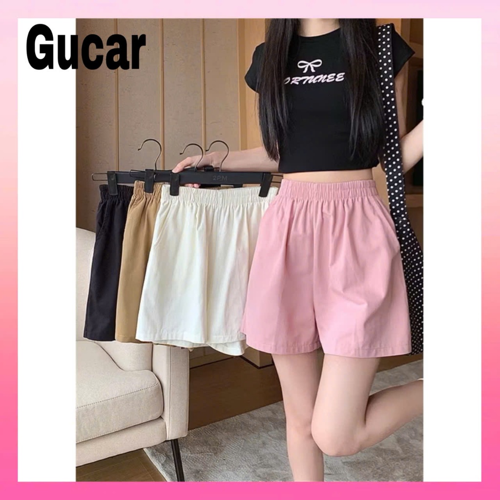 Quần Short ngắn có túi phong cách thoáng mát cho nữ - Gucar Fashion