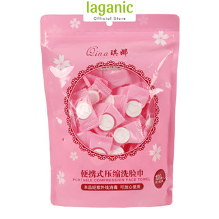  Khăn nén du lịch cotton đa năng túi 100 viên 