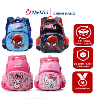  Balo mẫu giáo Mr Vui Balo mầm non in hình dễ thương đi chơi đi học cho bé trai bé gái BLH 921 siêu bền tiện dụng 