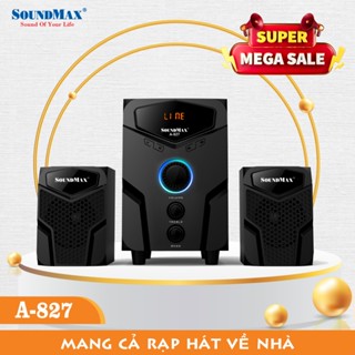  Loa vi tính Soundmax A-827 2.1 - Hàng chính hãng 