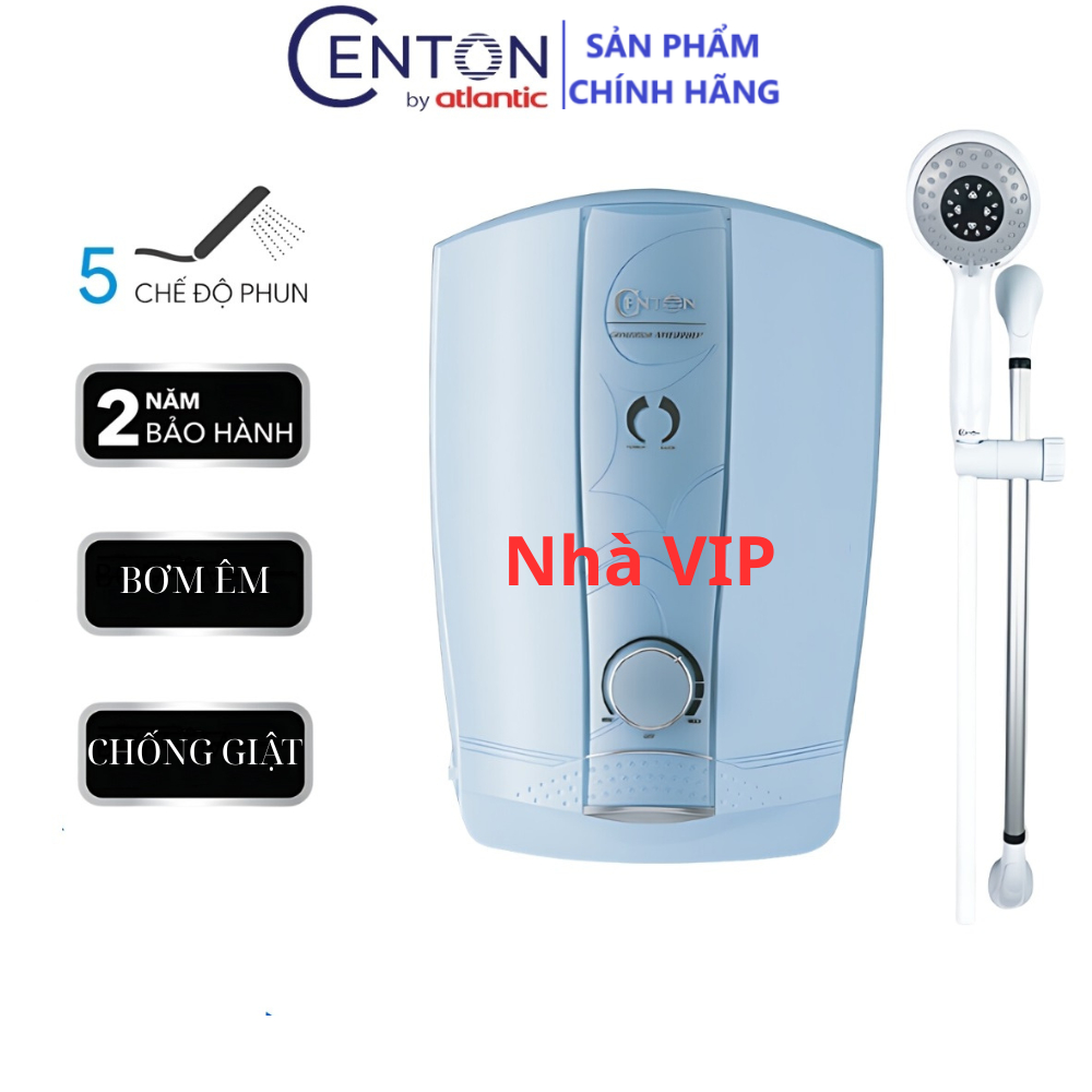 Máy nước nóng trực tiếp có bơm/ không bơm Centon 8998E/ 8998EP