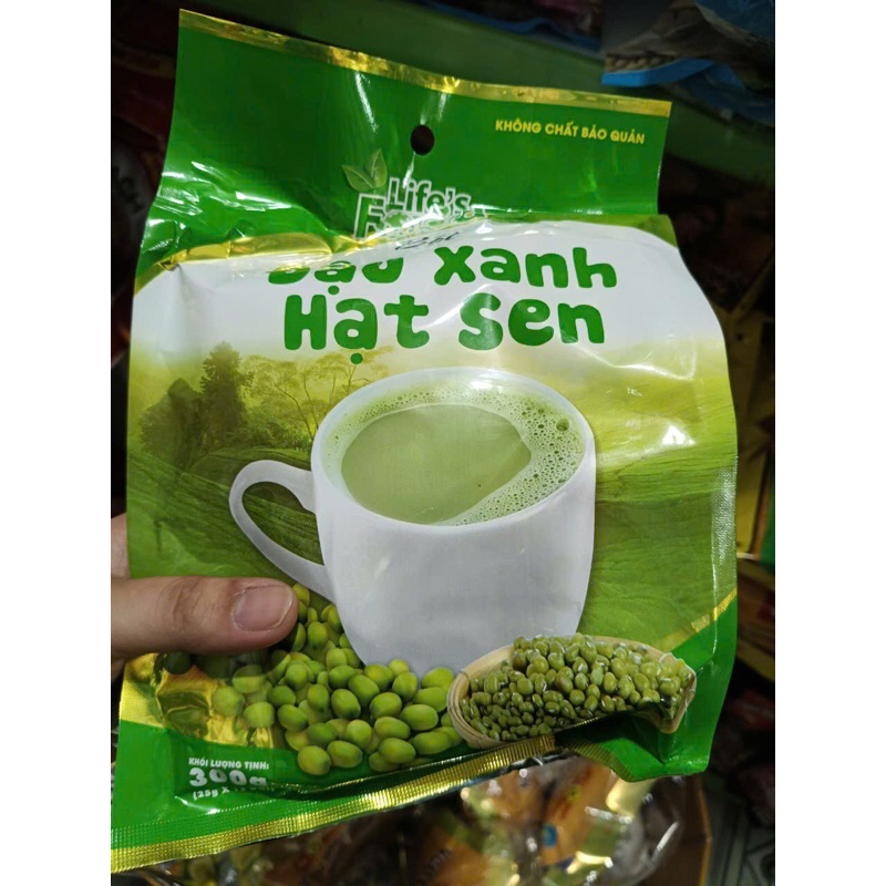 Bột đậu xanh hạt sen