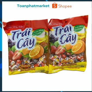   4GÓI  Kẹo cứng Hải Hà nhân trái cây gói 350g,Kẹ cứng Hải Hà nhân hoa quả,Kẹo cứng nhân trái cây . 
