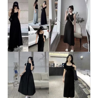 Váy suông maxi dài rộng hai dây co giãn siêu đẹp sexy nhiều mẫu