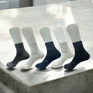 Tất OWEN nam cổ trung trơn cao cấp 100% cotton (giá mác 38k)