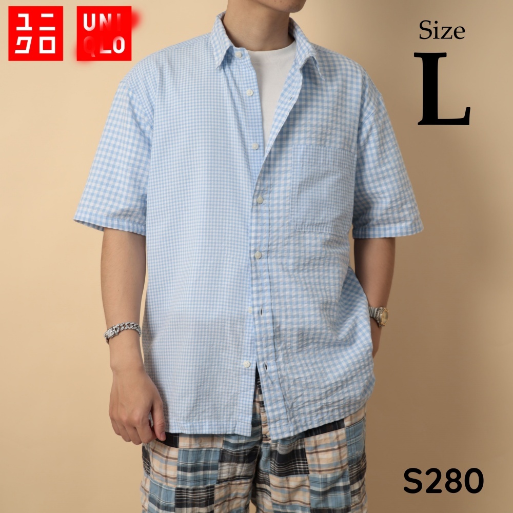 [Size L][SS281 Áo sơ UNII/QƯỜ/LLO X Jw Anderson - secondhand (2hand) - COBvintage VINTAGEL