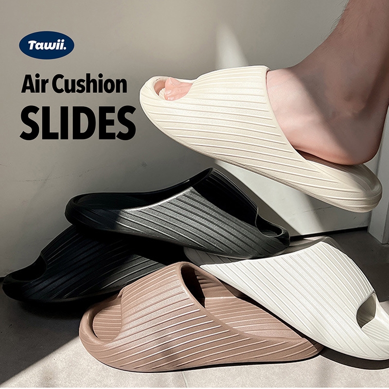 DOZO Dép Đi Trong Nhà Nam Nữ Dép Đế Mềm 4 Màu Dép Slide Dép Bánh Mì Chống Trượt chống thấm nước