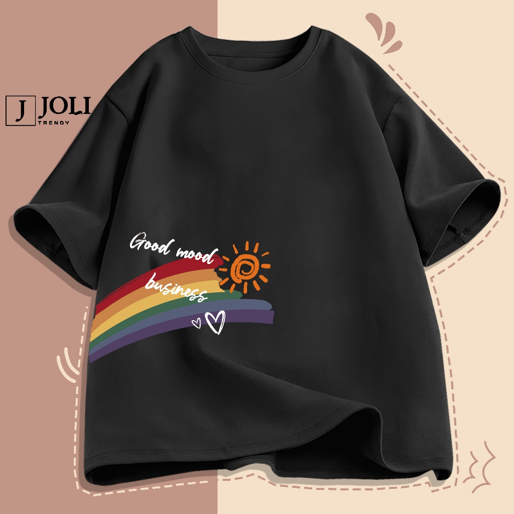 Áo Thun Unisex Golden Wheat Form Rộng Nam Nữ by JOLI Phong Cách Ulzzang J Joli Trendy | BigBuy360 - bigbuy360.vn