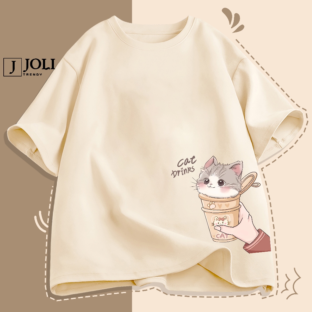 Áo Thun Unisex Golden Wheat Form Rộng Nam Nữ by JOLI Phong Cách Ulzzang J Joli Trendy | BigBuy360 - bigbuy360.vn