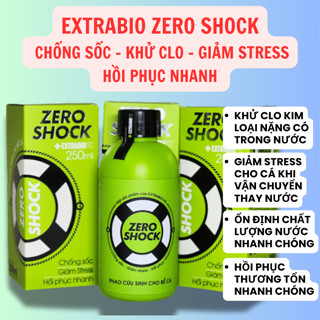 Zero Shock Extrabio giúp chống sốc, giảm stress và hồi phục cho cá cảnh