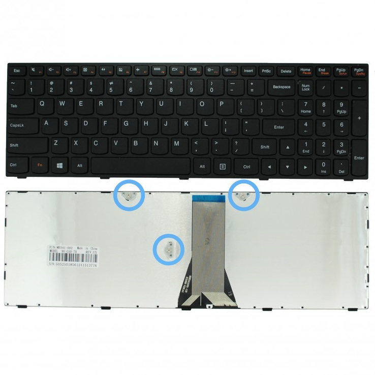 Bàn phím laptop Lenovo Ideapad B50-45, G50-30, G50-45, G50-70, G50-80, G70-35, Z50-70 – G50-70