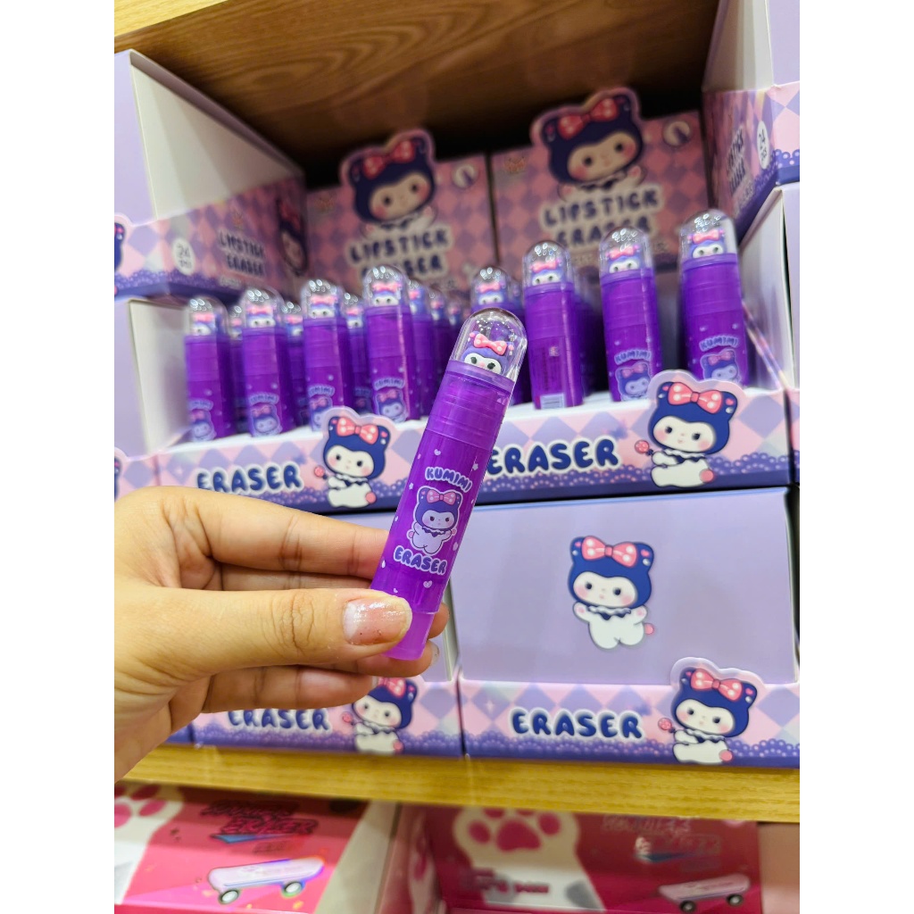 Gôm Tẩy Bút Chì Hình Thỏi Son Kuromi